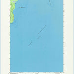 United States Geological Survey Washington Island SE, WI (1982, 24000-Scale) digital map