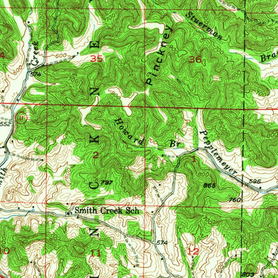 United States Geological Survey Washington, MO (1948, 62500-Scale) digital map