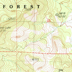 United States Geological Survey Washington Mountain, CA (1990, 24000-Scale) digital map