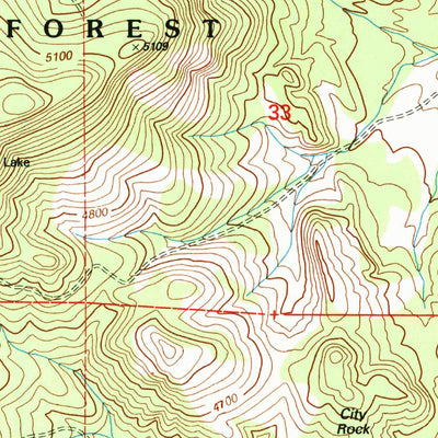 United States Geological Survey Washington Mountain, CA (1993, 24000-Scale) digital map