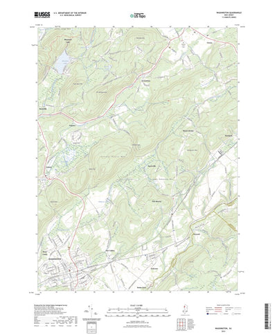 United States Geological Survey Washington, NJ (2023, 24000-Scale) digital map