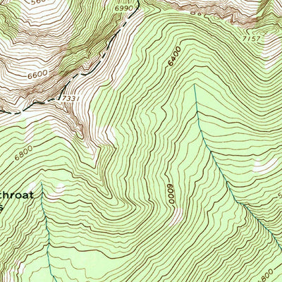 United States Geological Survey Washington Pass, WA (1963, 24000-Scale) digital map