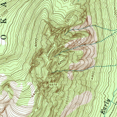 United States Geological Survey Washington Pass, WA (1963, 24000-Scale) digital map