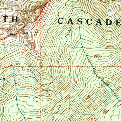 United States Geological Survey Washington Pass, WA (2002, 24000-Scale) digital map