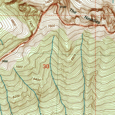United States Geological Survey Washington Pass, WA (2002, 24000-Scale) digital map