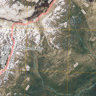 United States Geological Survey Washington Pass, WA (2011, 24000-Scale) digital map