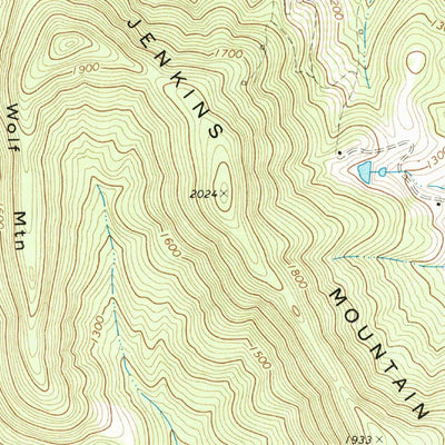 United States Geological Survey Washington, VA (1971, 24000-Scale) digital map