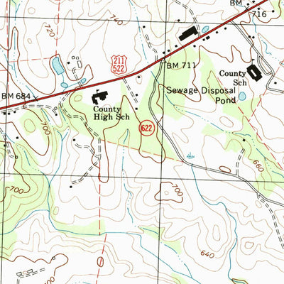 United States Geological Survey Washington, VA (1994, 24000-Scale) digital map