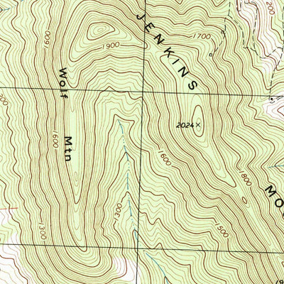 United States Geological Survey Washington, VA (1994, 24000-Scale) digital map