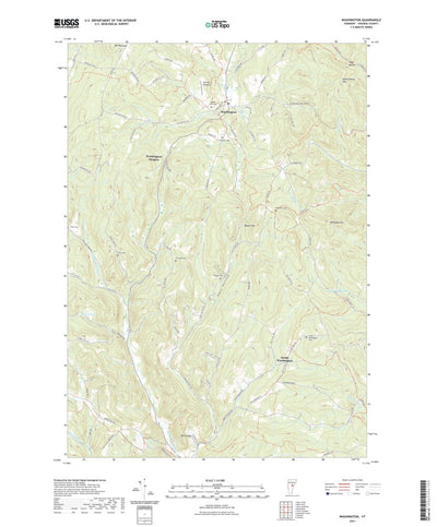United States Geological Survey Washington, VT (2021, 24000-Scale) digital map