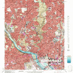 United States Geological Survey Washington West, DC-MD-VA (1965, 24000-Scale) digital map