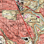 United States Geological Survey Washington West, DC-MD-VA (1965, 24000-Scale) digital map