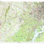 United States Geological Survey Washington West, DC-VA-MD (1982, 100000-Scale) digital map