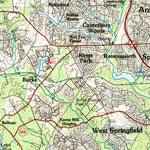 United States Geological Survey Washington West, DC-VA-MD (1982, 100000-Scale) digital map