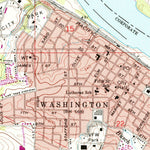 United States Geological Survey Washington West, MO (1973, 24000-Scale) digital map