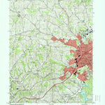 United States Geological Survey Washington West, PA (1993, 24000-Scale) digital map