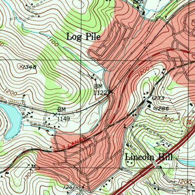 United States Geological Survey Washington West, PA (1993, 24000-Scale) digital map