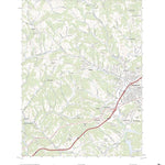 United States Geological Survey Washington West, PA (2023, 24000-Scale) digital map