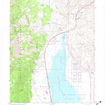 United States Geological Survey Washoe City, NV (1968, 24000-Scale) digital map