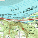 United States Geological Survey Washougal, WA-OR (1961, 24000-Scale) digital map
