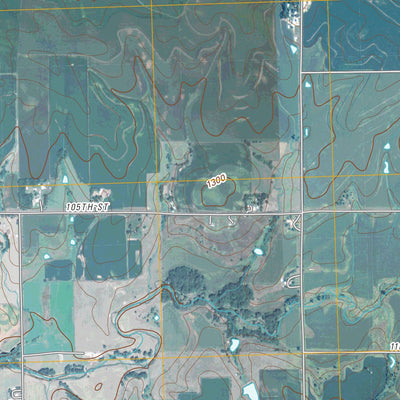 United States Geological Survey Washta, IA (2010, 24000-Scale) digital map
