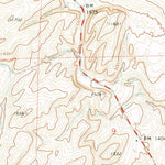 United States Geological Survey Washtucna North, WA (1972, 24000-Scale) digital map