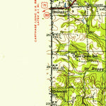 United States Geological Survey Waskom, TX-LA (1943, 62500-Scale) digital map