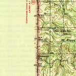 United States Geological Survey Waskom, TX-LA (1945, 62500-Scale) digital map