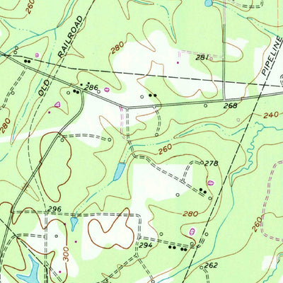 United States Geological Survey Waskom, TX-LA (1962, 24000-Scale) digital map