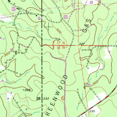 United States Geological Survey Waskom, TX-LA (1962, 24000-Scale) digital map