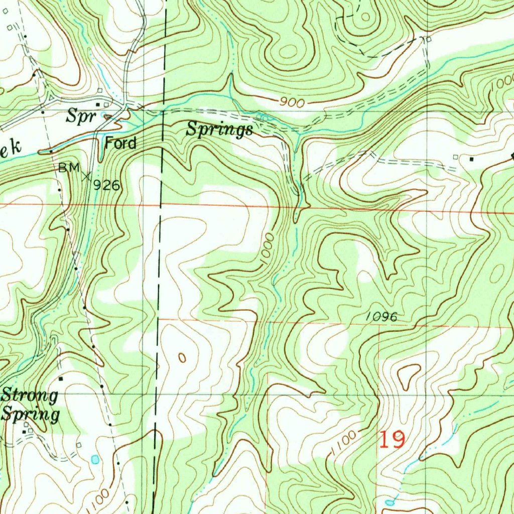 Wasola, MO (1982, 24000-Scale) Map by United States Geological Survey ...