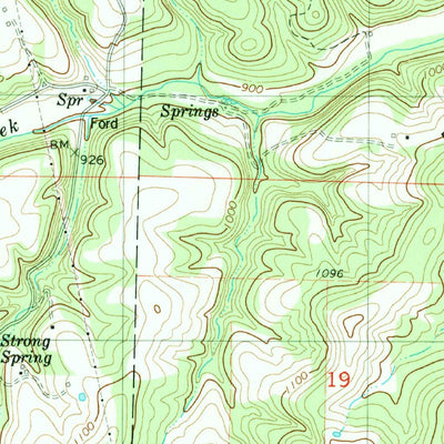 Wasola, Mo (1982, 24000-scale) Map By United States Geological Survey 