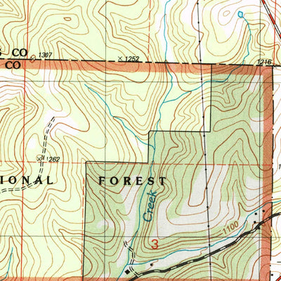 United States Geological Survey Wasola, MO (2004, 24000-Scale) digital map