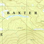 United States Geological Survey Wassataquoik Lake, ME (1988, 24000-Scale) digital map