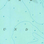 United States Geological Survey Wassaw Sound, GA (1957, 24000-Scale) digital map
