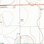 United States Geological Survey Wasson, TX (1965, 24000-Scale) digital map