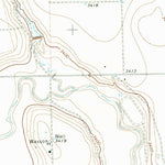 United States Geological Survey Wasson, TX (1965, 24000-Scale) digital map
