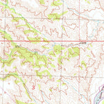 United States Geological Survey Wasta NW, SD (1954, 24000-Scale) digital map