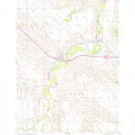 United States Geological Survey Wasta, SD (1954, 24000-Scale) digital map