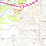 United States Geological Survey Wasta, SD (1954, 24000-Scale) digital map