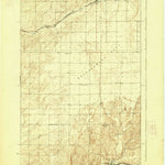 United States Geological Survey Wastucnahtucna, WA (1925, 62500-Scale) digital map