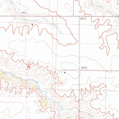 United States Geological Survey Wataga, IL (1982, 24000-Scale) digital map