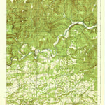 United States Geological Survey Watalula, AR (1939, 62500-Scale) digital map