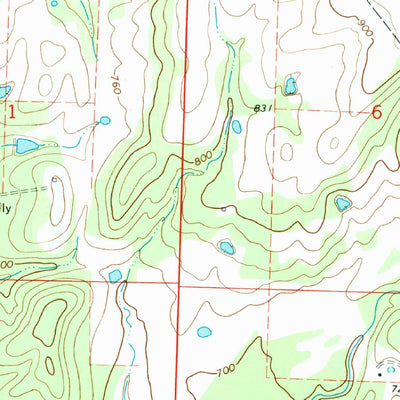 United States Geological Survey Watalula, AR (1973, 24000-Scale) digital map