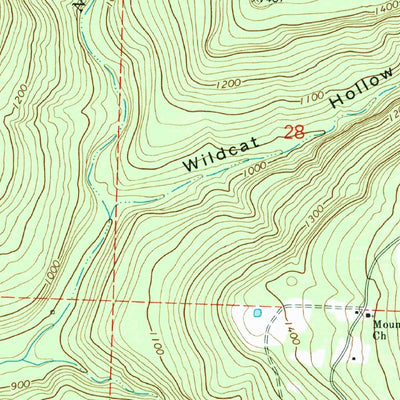 United States Geological Survey Watalula, AR (1973, 24000-Scale) digital map