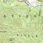 United States Geological Survey Watauga Dam, TN (1960, 24000-Scale) digital map