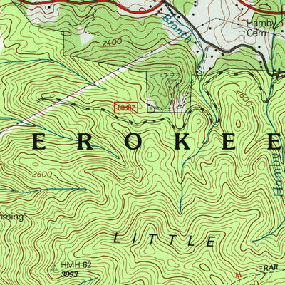 United States Geological Survey Watauga Dam, TN (2003, 24000-Scale) digital map