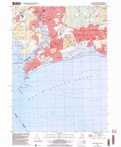 United States Geological Survey Watch Hill, RI-CT-NY (2001, 24000-Scale) digital map
