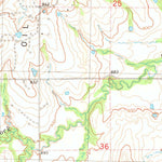 United States Geological Survey Watchorn, OK (1978, 24000-Scale) digital map