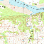 United States Geological Survey Watchorn, OK (1978, 24000-Scale) digital map